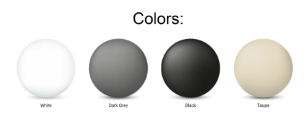 Стол пластиковый Siesta Contract Paris Table 80 черный