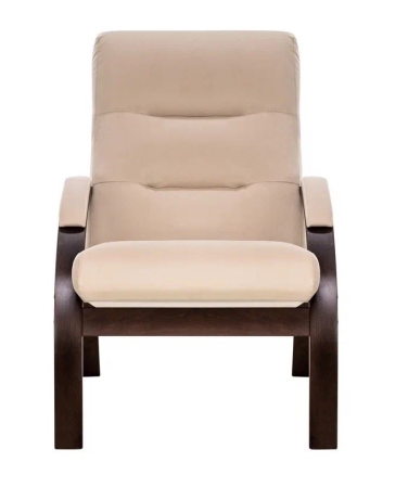 Кресло Лион орех текстура, ткань V 18