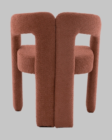 Стул Болинджер букле терракотовый