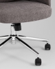Кресло офисное TopChairs Neoma темно-серый ткань