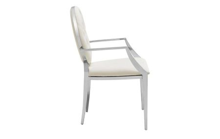 Стул Y110B бежевый бархат