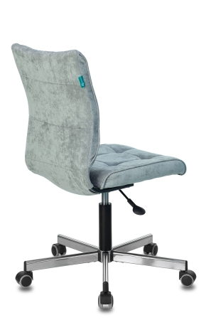 Кресло CH-330M и LT-28 без подлокотников серо-голубой, крестовина металл