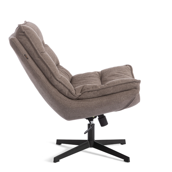 Кресло лаунж Reflex/Рефлекс с пуфом бежевый