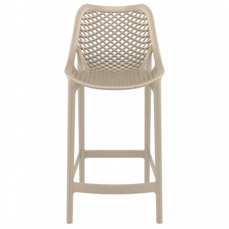Стул пластиковый полубарный Siesta Contract Air Bar 65 бежевый