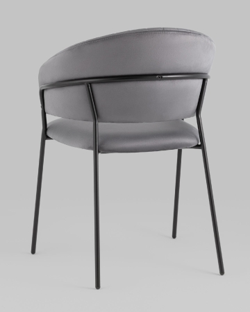 Стул Бруно ткань серый