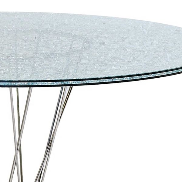 Стол RT-413(C)70 дизайнерское стекло