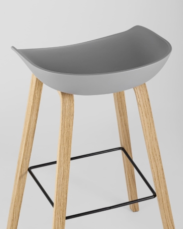 Стул барный LIBRA серый