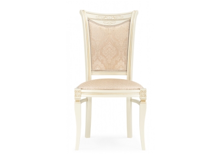 Стул деревянный Mariano линур блекл комби, слоновая кость