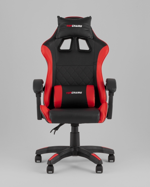 Кресло спортивное TopChairs MG-7043 черно-красный