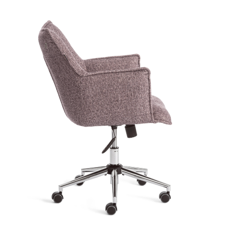 Кресло Lutz/Луц хром розовый