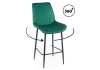 Барный стул Седа 360 зеленый (zd 667), черный np