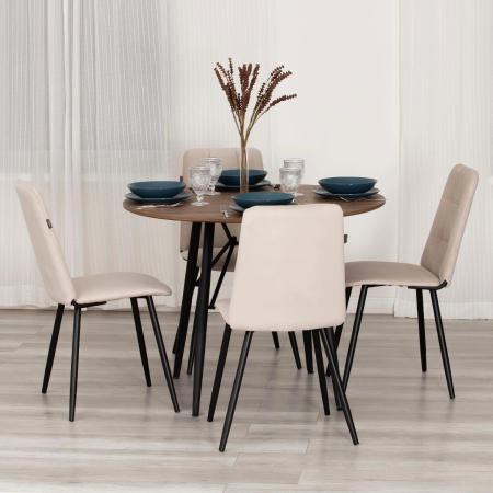 Стул обеденный Asti светло-бежевый Стул обеденный Asti светло-бежевый