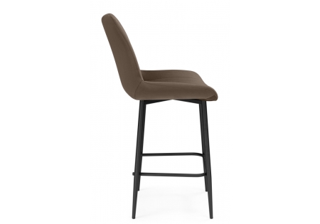 Барный стул Седа 360 коричневый (zd 233), черный np