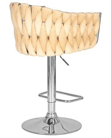 Стул барный MARCEL бежевый велюр MJ9-10