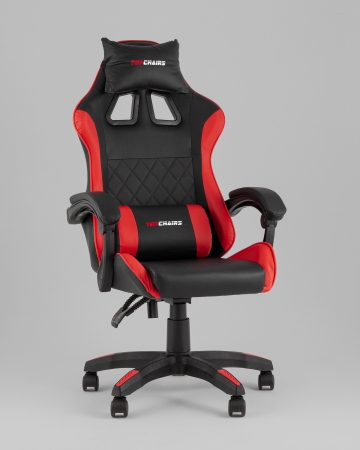 Кресло спортивное TopChairs MG-7043 черно-красный фото в интернет-магазине Stoolmarket