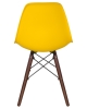 Стул обеденный LMZL-PP623 ножки темный бук сиденья желтый