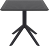 Стол пластиковый Sky Table 80 черный Стол пластиковый Sky Table 80 черный