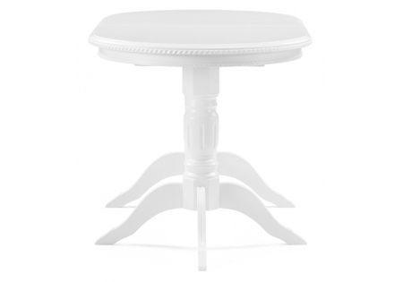 Стол деревянный Эритрин овальный белый