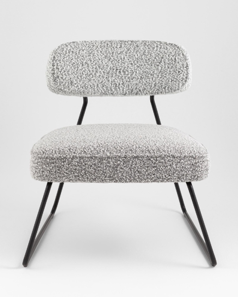 Кресло лаунж Kate серый