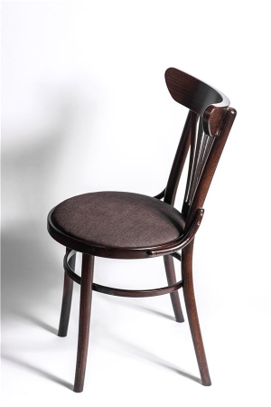 Стул венский Uranus темный орех, ткань ромео 4
