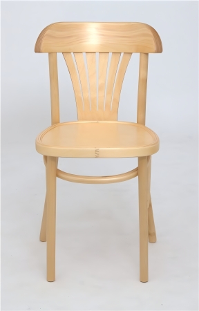 Стул Астра Классик светлый тон с твердым сиденьем