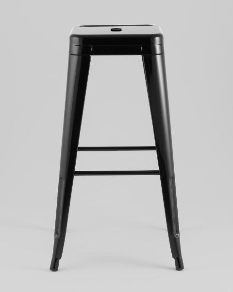 Стул барный TOLIX черный глянцевый KD