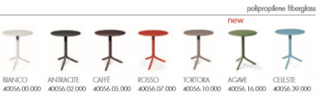 Стол пластиковый обеденный Step + Step Mini коричневый