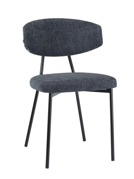 Стулья для кухни Дрим темно-серый шенилл ELEMENT 998, комплект 2шт