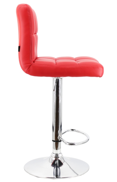 Барный стул Asti экокожа красный