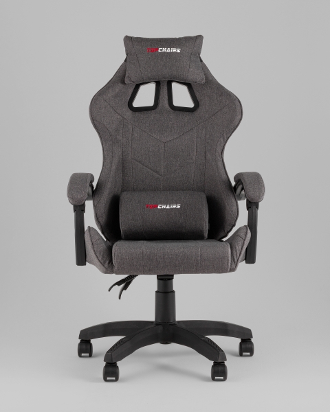 Кресло спортивное TopChairs MG-7036 ткань серый