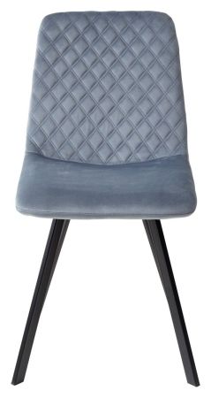 Стул DAIQUIRI BLUVEL-06 синий, велюр