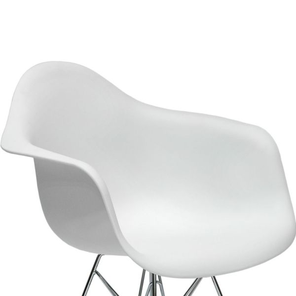Кресло Eames DSR белый
