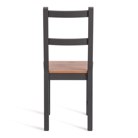 Стул Соната коричневый, дерево, твердое сиденье, без подлокотников