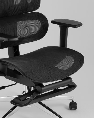 Кресло офисное TopChairs Nimbus черный фото в интернет-магазине Stoolmarket