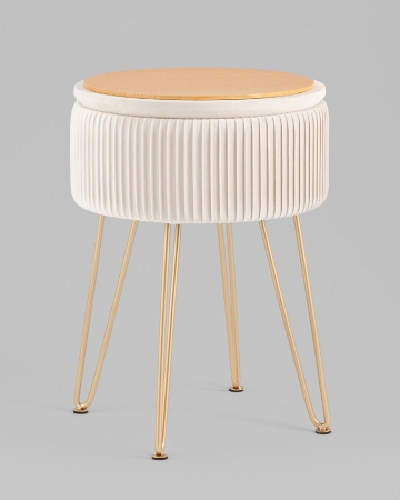 Пуф Астор бежевый