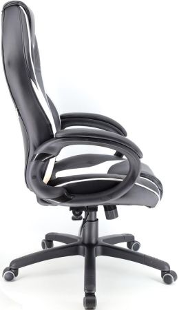 Игровое компьютерное кресло Wing экокожа белый