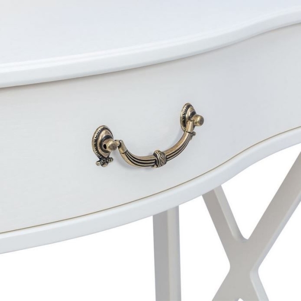 Консоль "Джульетта"-2 молочный дуб Вис