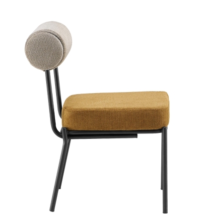 Стул обеденный Ponpoun бежевый терракотовый