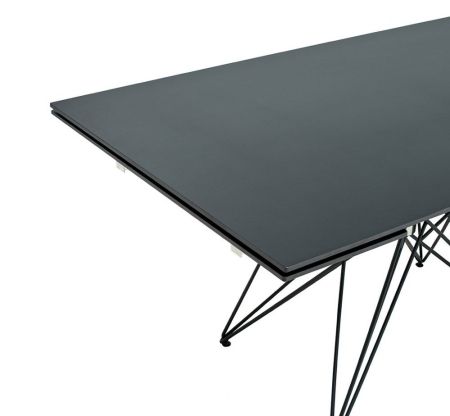 Стол T 041 (160) камень черный матовый