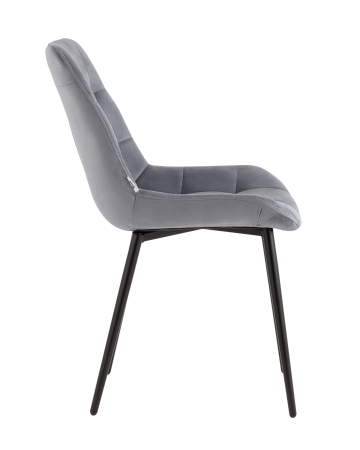 Стул Флекс велюр storm серо-голубой