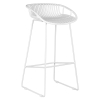 Стул барный FRANK белый Стул барный FRANK белый
