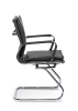 Кресло офисное Харман CF хром черная экокожа