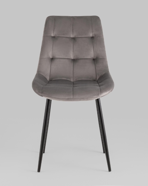 Стул Флекс New велюр светло-серый 4шт.