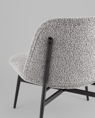 Кресло лаунж Ease серый