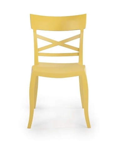 Стул пластиковый PAPATYA XSera-S желтый