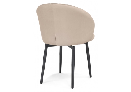 Стул на металлокаркасе Бэнбу крутящийся MR-26, черный