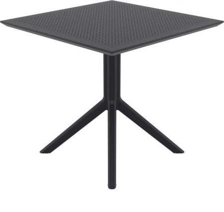 Стол пластиковый Sky Table 80 черный Стол пластиковый Sky Table 80 черный