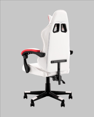 Кресло спортивное Phantom TopChairs бело-красный