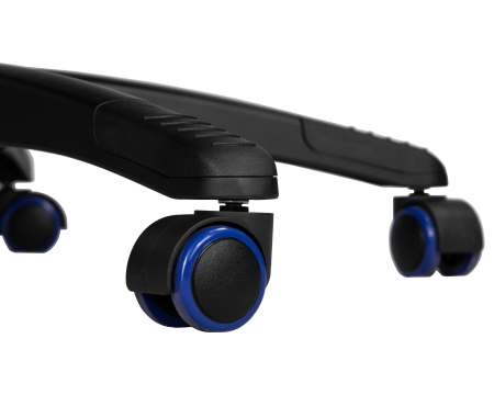 Кресло игровое BRIAN черно-синяя экокожа