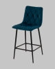 Стул полубарный Одди Diamond велюр синий Стул полубарный Одди Diamond велюр синий